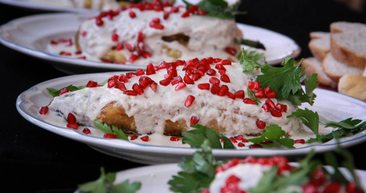 Ya es temporada de Chiles en nogada