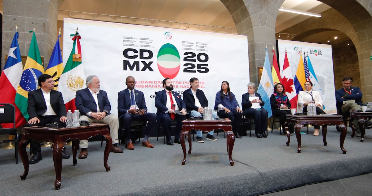 El Segundo Congreso Panamericano fue inaugurado en la Ciudad de México el 1 de agosto de 2025.