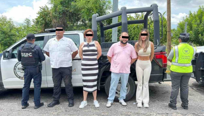 Guardia Nacional detiene a Miss Acapulco 2024 con un arma exclusiva del Ejército.