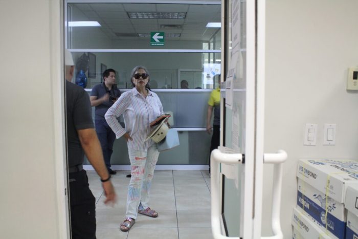 Dora Elena Delgado Barraza, integrante del colectivo Justicia para Nuestros Deudos. Foto: Favia Lucero, La Verdad Juárez