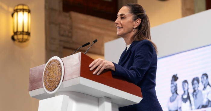 La Presidenta Sheinbaum habló de la necesidad de recortar despilfarros con su reforma electoral.