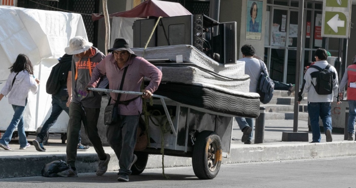 Los empleados del leviatán mexicano.