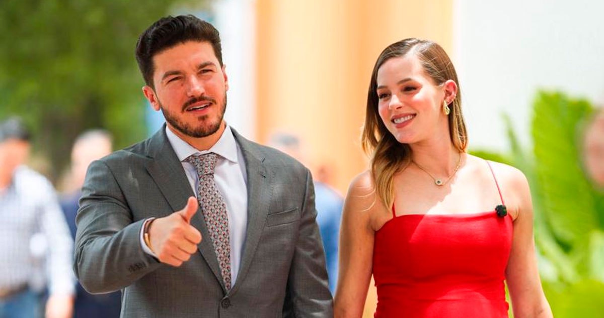 Samuel García y Mariana Rodríguez