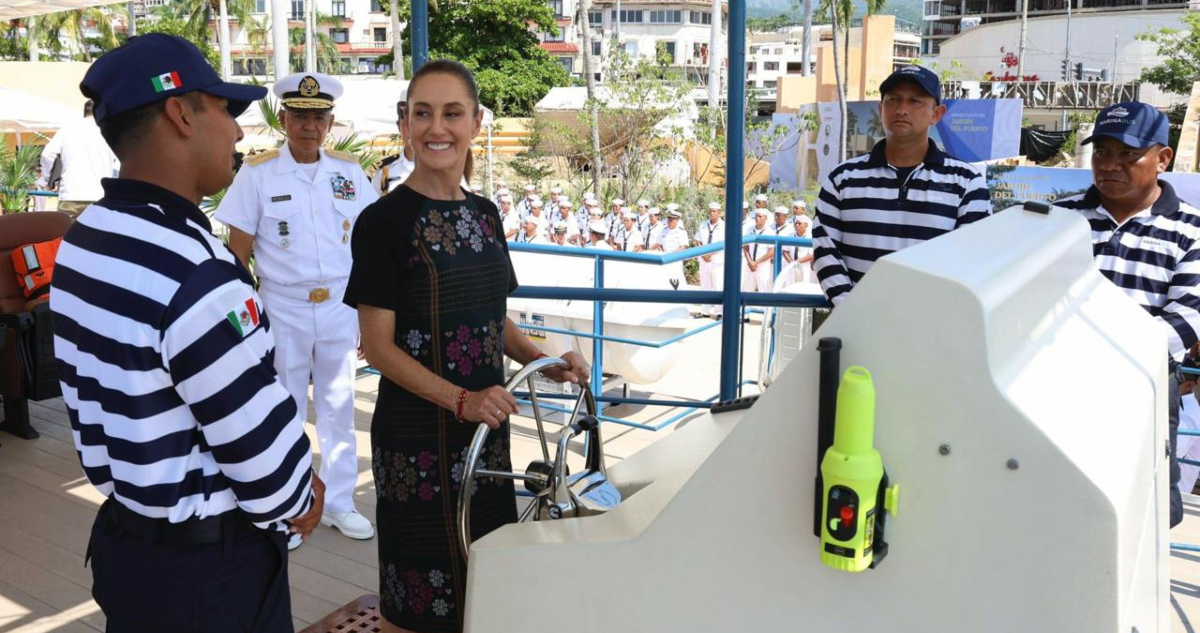 La Presidenta en Acapulco presenta avances de programa de reconstrucción.