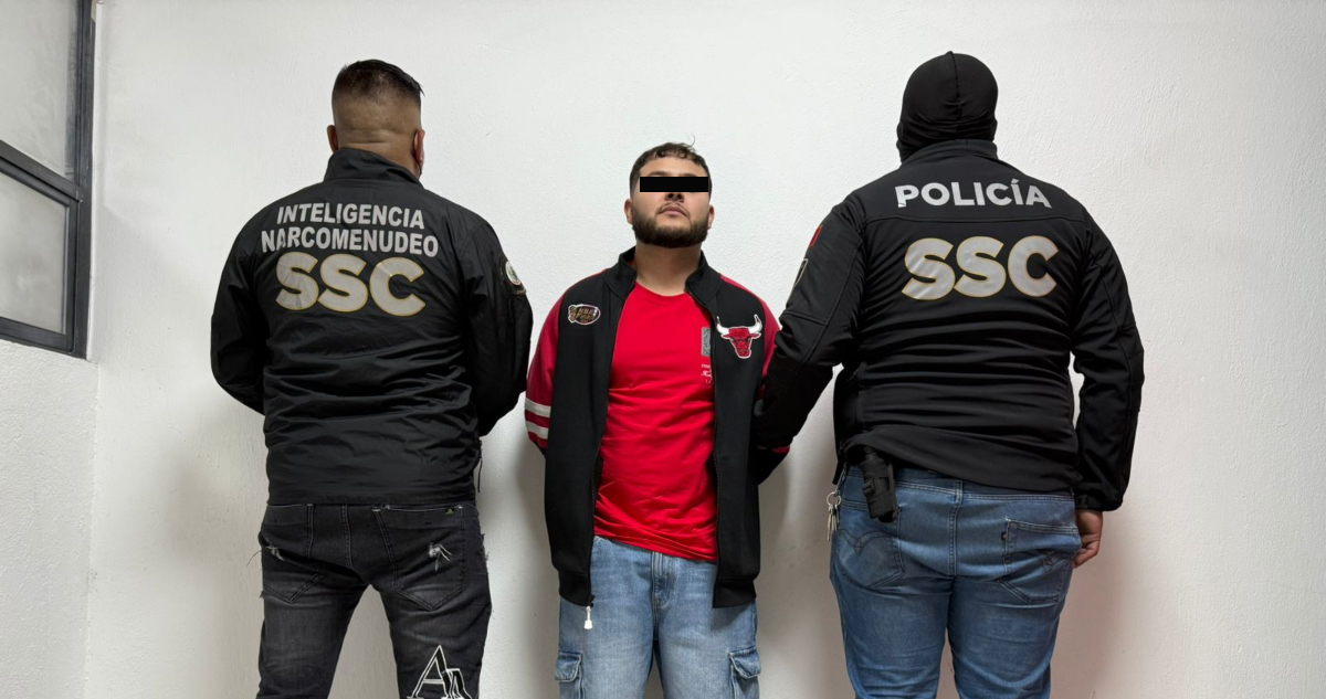 La SSC detiene a “El Loco Bryan”, sobrino de “El Betito”, líder de la Unión Tepito.