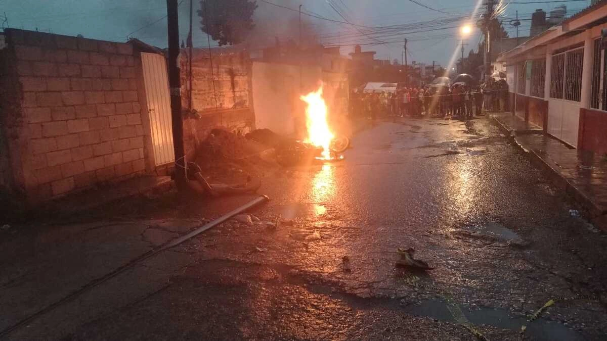 Habitantes linchan a un presunto ladrón en Cuautlancingo, Puebla