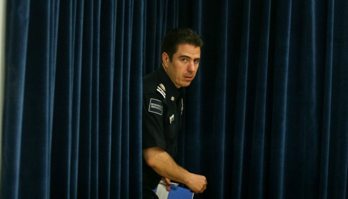 Luis Cárdenas Palomino preso.