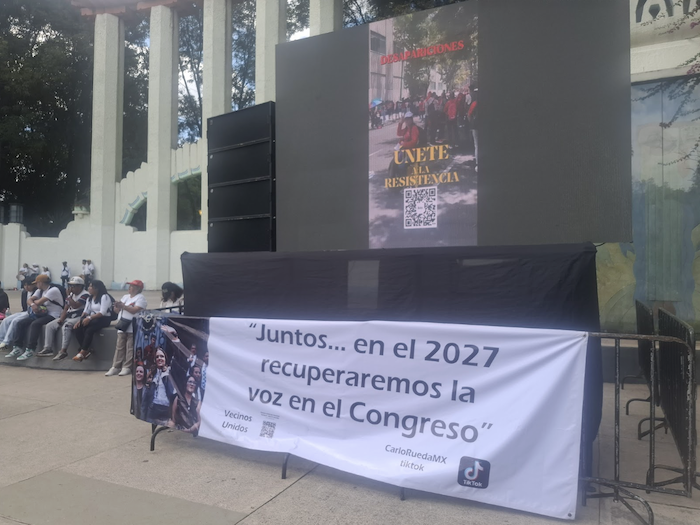 Entre ofensas, quejas y advertencias de que "seremos Venezuela", la derecha mexicana regresó a las calles de CdMx para encabezar la marcha de "La Resistencia".