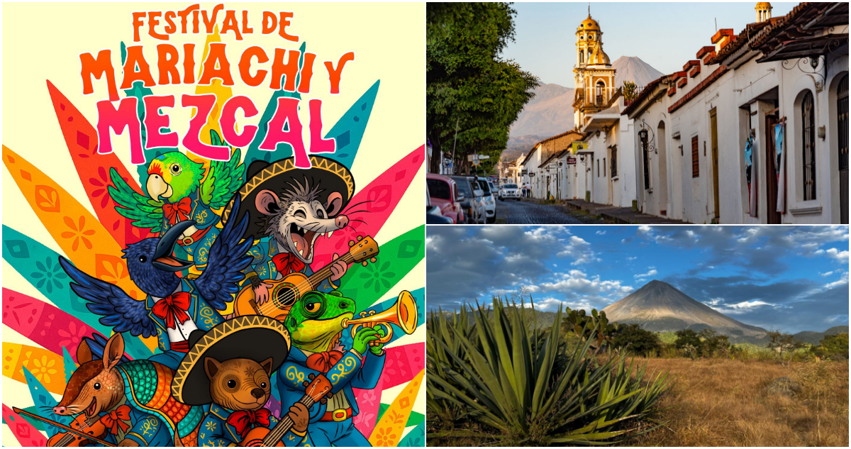 Festival del mariachi en Comala