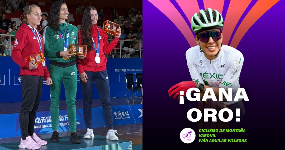 México sigue recolectando medallas de oro. Hoy cayeron dos más: en los World Games con Laura Burgos y otra con Iván Aguilar en los Juegos Panamericanos Junior.