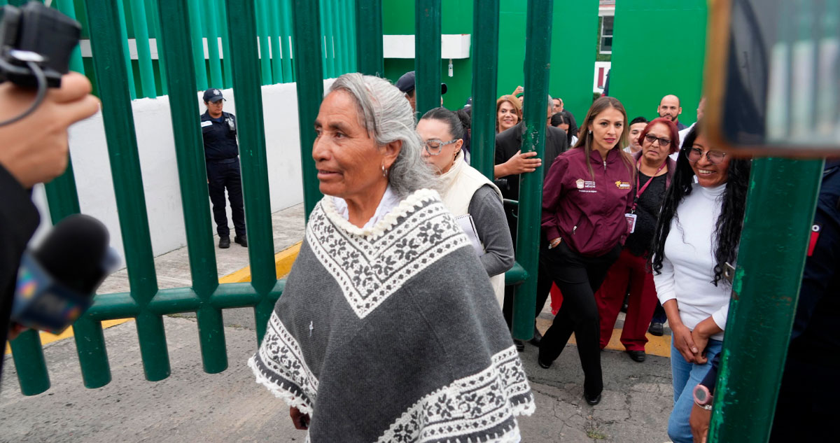 El Poder Judicial del Estado de México concede amnistía a Bonifacia, mujer mazahua acusada de asesinar a su marido