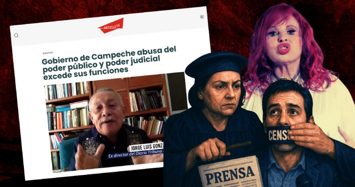 Periodistas se disculpan con Layda por orden judicial.