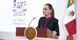 La Presidenta Claudia Sheinbaum Pardo cuestionó la postura de EU de no negociar con terroristas por buscar un acuerdo de colaboración con "El Mayo" Zambada.