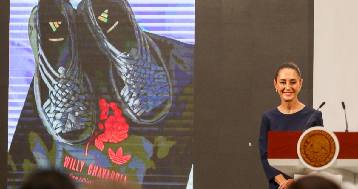 Adidas y el Gobierno inician pláticas y resarcir daño por plagio de huaraches: CSP.