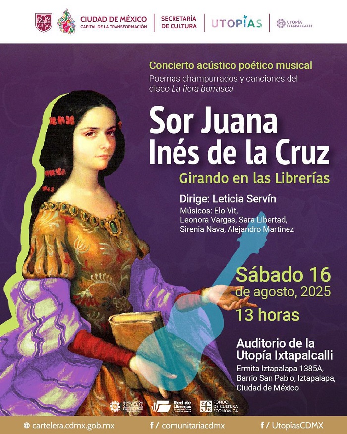 Sor Juana Inés de la Cruz: Girando en las Librerías