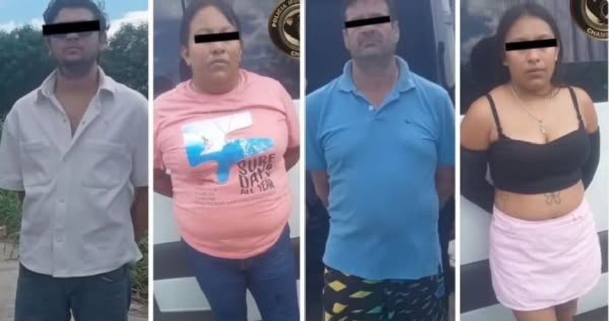 LA SSP Campeche detiene a operadores del CJNG