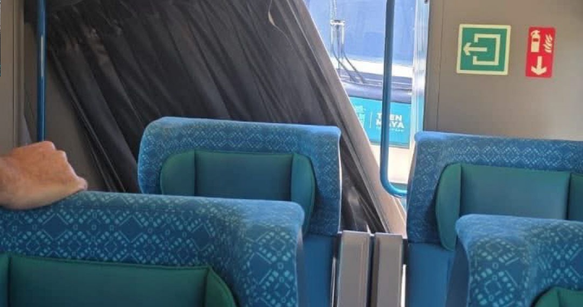 El Gobierno de México informó que el incidente ocurrido el martes en el tramo Izamal del Tren Maya no fue un descarrilamiento, sino un “percance de vía”.