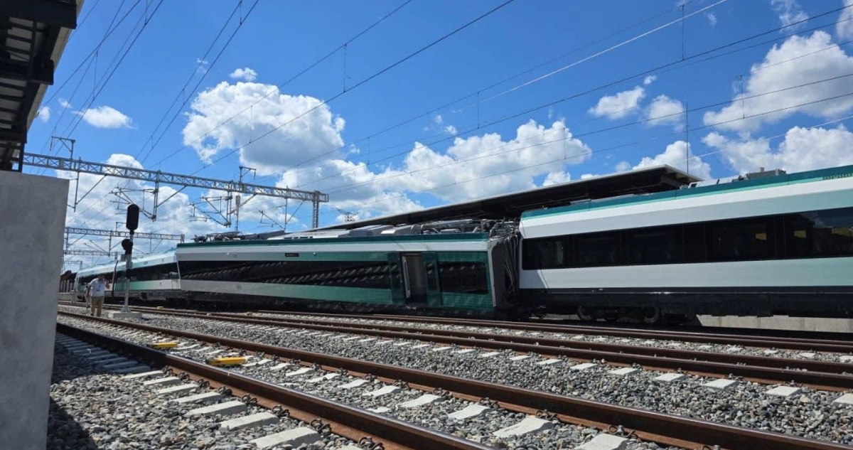 Vagón del Tren Maya se descarrila en Izamal; pasajeros son evacuados