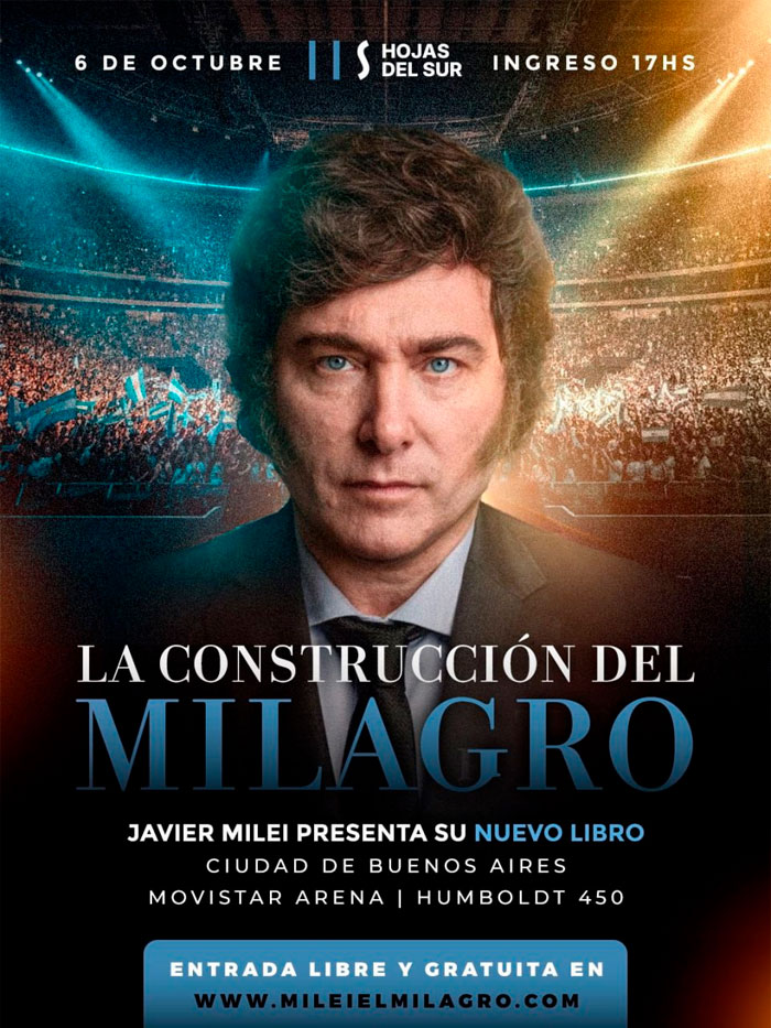 Argentina se hunde: EU anuncia otro rescate (más deuda, pues). ¿Y Milei? De fiesta...