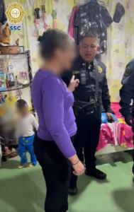 Agentes de la SSC reciben a bebé durante emergencia en la colonia Morelos