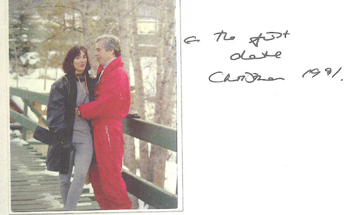 Libro de felicitaciones de Jeffrey Epstein 