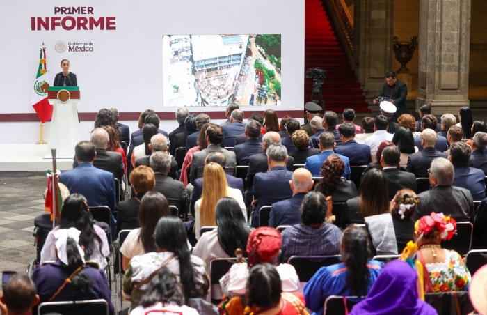 Primer Informe de Gobierno de la Presidenta Claudia Sheinbaum Pardo.