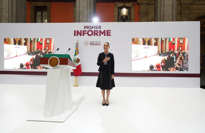 Primer Informe de Gobierno de la Presidenta Claudia Sheinbaum Pardo.