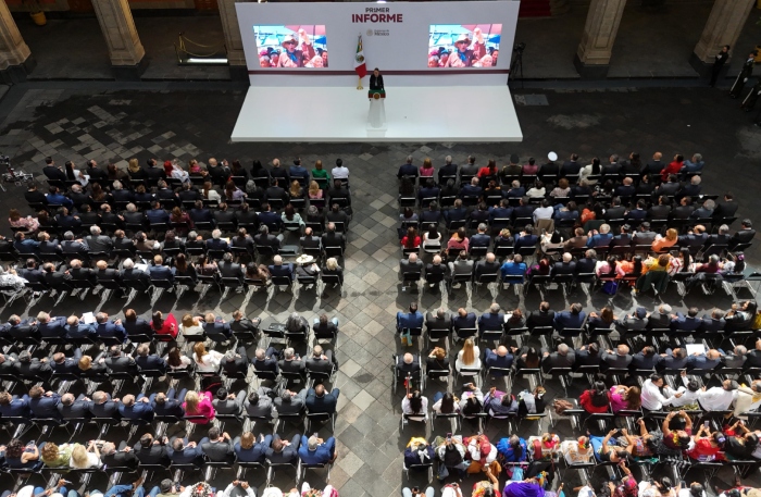 Primer Informe de Gobierno de la Presidenta Claudia Sheinbaum Pardo.