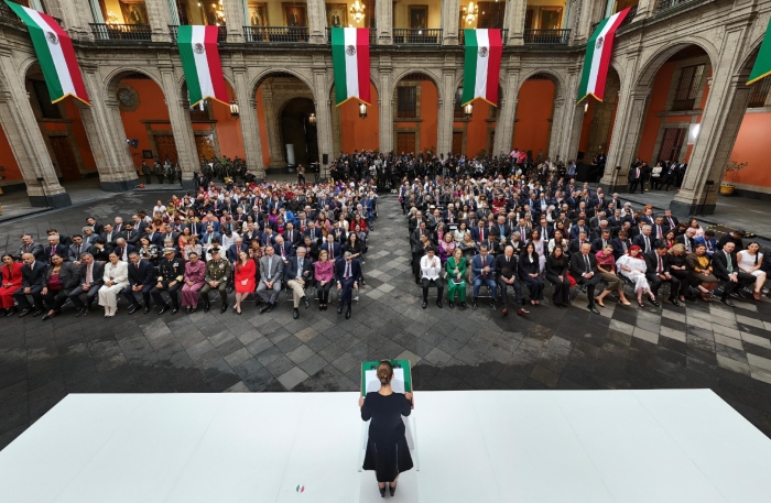 Primer Informe de Gobierno de la Presidenta Claudia Sheinbaum Pardo.