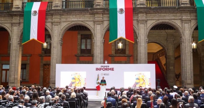 Primer Informe de Gobierno de la Presidenta Claudia Sheinbaum Pardo.
