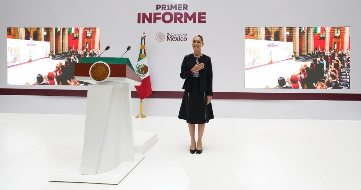 La Presidenta Claudia Sheinbaum rindió su Primer Informe de Gobierno, en el cual habló de los logros alcanzados en los primeros 11 meses de su Administración.
