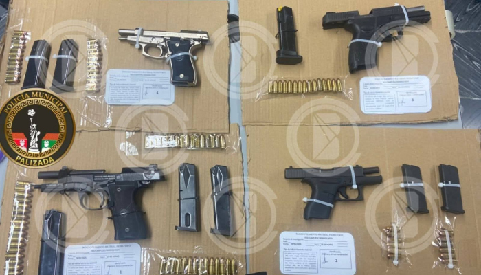 Detienen al papá de Julión Álvarez por portación de armas; viajaba en un vehículo robado.