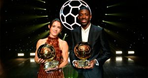 Ousmane Dembelé y Aitana Bonmati ganan el Balón de Oro 2025