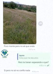 Desaparición de Venezolano.