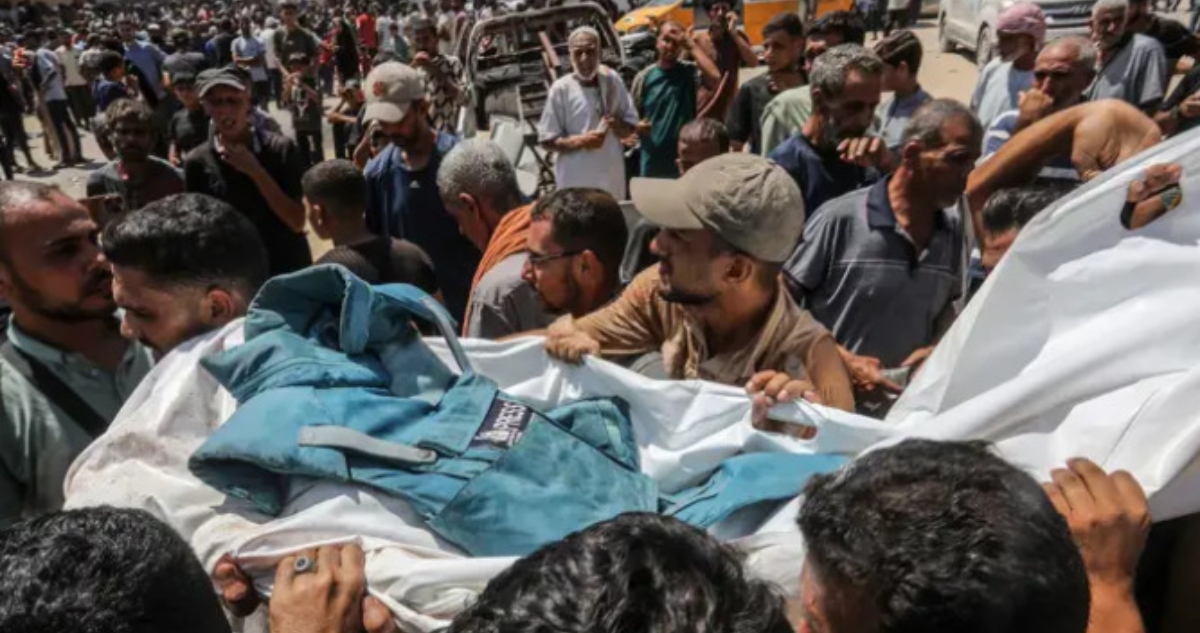 El ejército de Israel mató este lunes al fotoperiodista palestino Osama Ahmed Balusha en un nuevo bombardeo ejecutado contra la ciudad de Gaza.