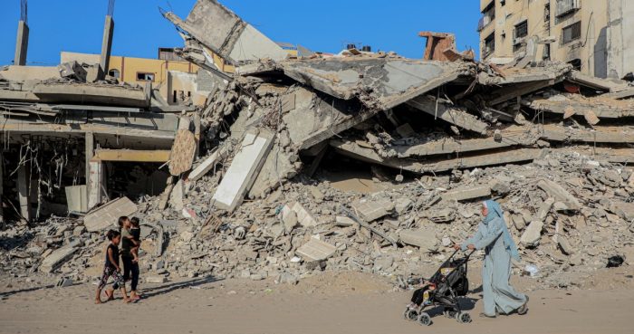 Israel asegura que usará "una fuerza sin precedentes" en su ofensiva contra la ciudad de Gaza