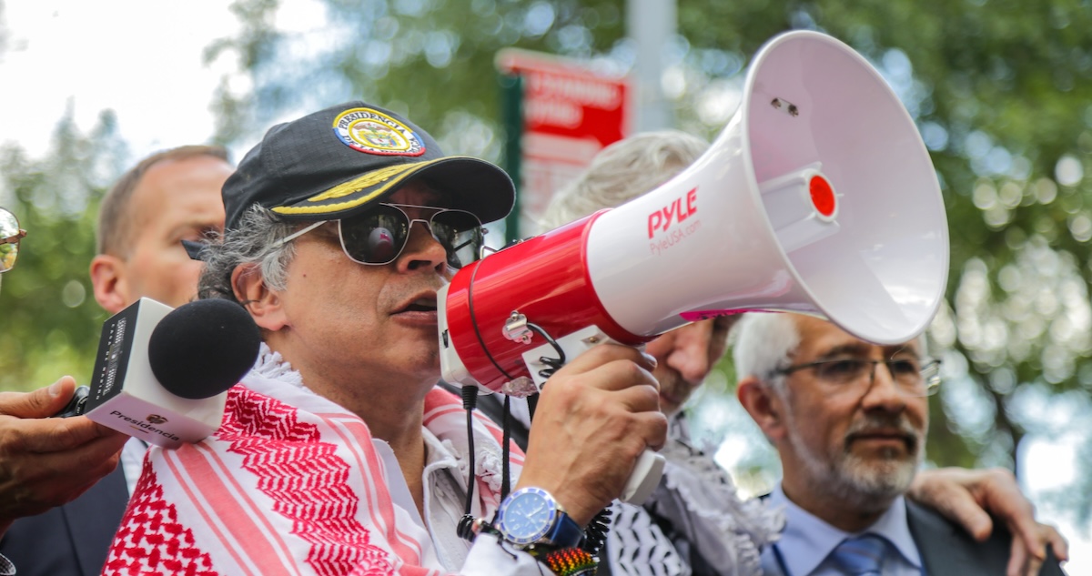 El Gobierno de EU anunció que revocará la visa del Presidente de Colombia, Gustavo Petro, por encabezar una protesta a favor de Palestina en Nueva York.