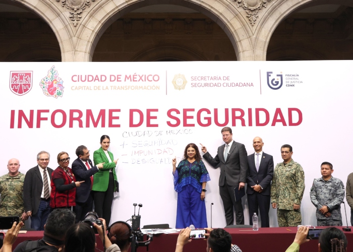 La Jefa de Gobierno de la Ciudad de México, Clara Brugada Molina, informó el día de hoy que el pasado mes de agosto fue reportado como el mes más seguro.