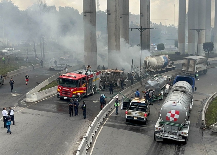 La explosión de una pipa de gas el pasado 10 de septiembre en el puente de la Concordia dejó un saldo de casi un centenar de heridos y ocho personas fallecidas.