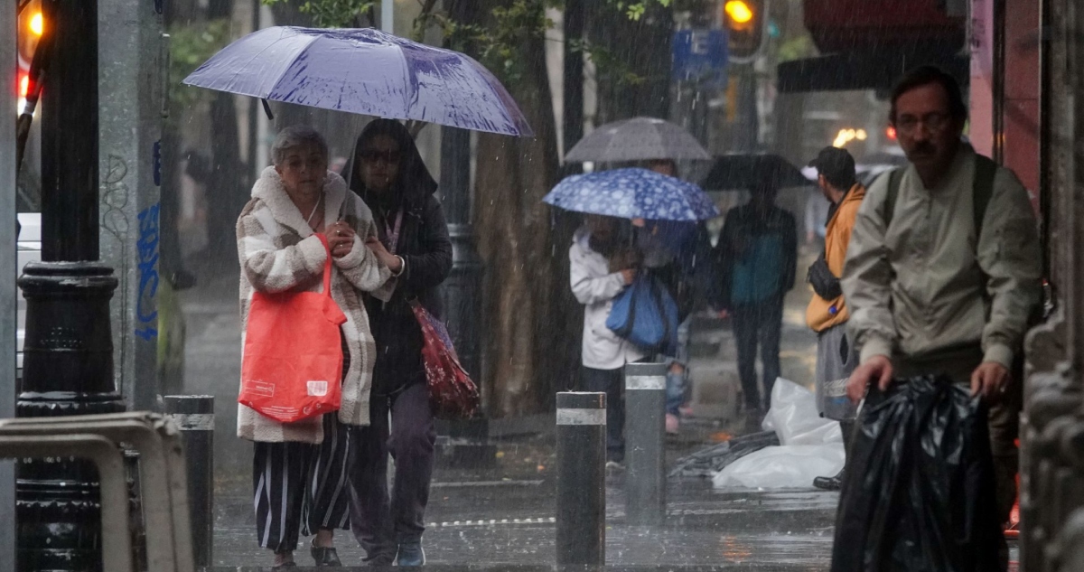 Protección Civil activa alerta amarilla por lluvias fuertes en 6 alcaldías de la CdMx