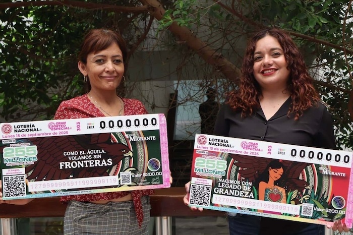 La Lotería Nacional informó que el Sorteo “México con M de Migrante”, el primero con causa de la Presidenta Sheinbaum, fue un éxito y logró récord de ganancias.