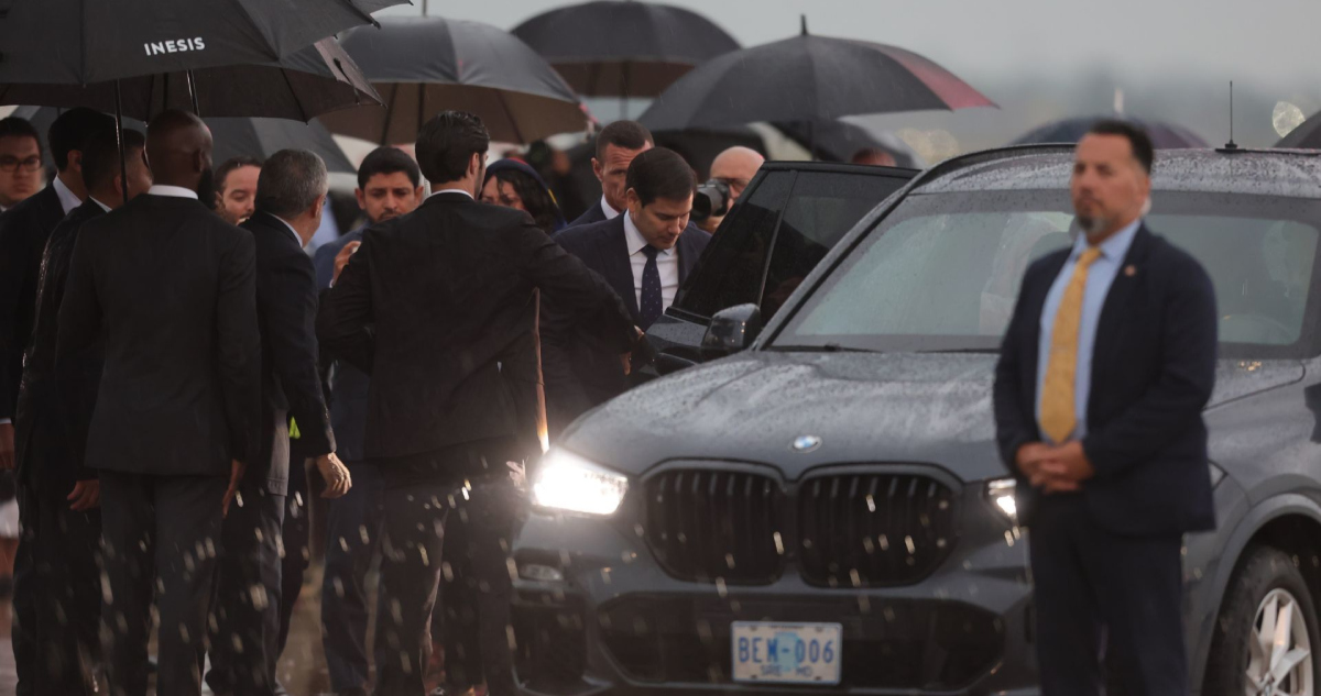 Marco Rubio llega al AIFA; Claudia: reunión mostrará respeto y colaboración con EU.