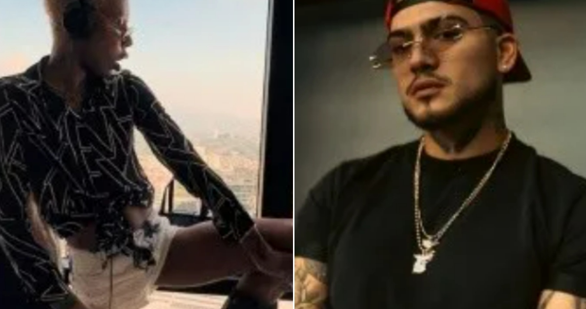 Desaparece DJ y el cantante B-King, ambos colombianos.