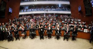 Ministros de la SCJN toman protesta en el Senado