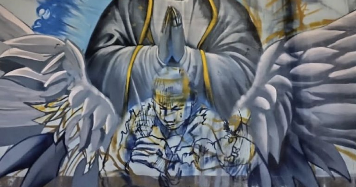 Un espectacular mural fue creado para rendir homenaje a Alicia Matías, “La Abuelita Heroína” que salvó a su nieta de la explosión de una pipa en Iztapalapa.