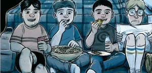 RESEÑA ¬  Un grupo de amigos vive "una pijamada de terror" junto a un bosque maldito