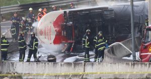 El tanque de la pipa sufrió una "ruptura" luego de impactar con un objeto "sólido", dice el primer peritaje de la tragedia en Iztapalapa.