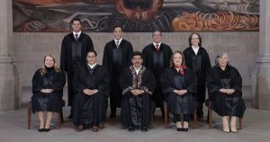 La SCJN publicó este lunes la fotografía oficial de la nueva conformación del pleno con nueve ministras y ministros, elegidos por primera vez por voto popular.