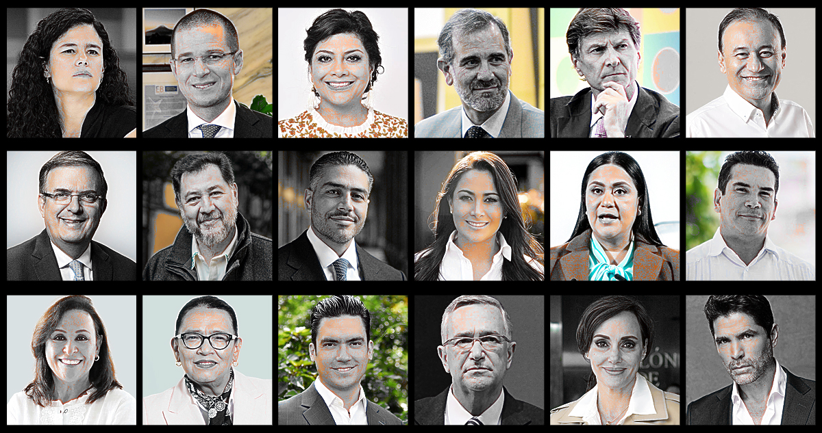 Dos años después de aquél septiembre de 2023, Álvaro Delgado y Alejandro Páez Varela lanzan una primera lista de 18 personajes de 2025, algunos de los cuales podrían ser contendientes a la Presidencia de la República en 2030.