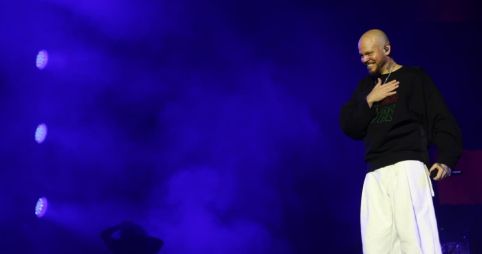 Residente en el Zócalo de la CdMx.